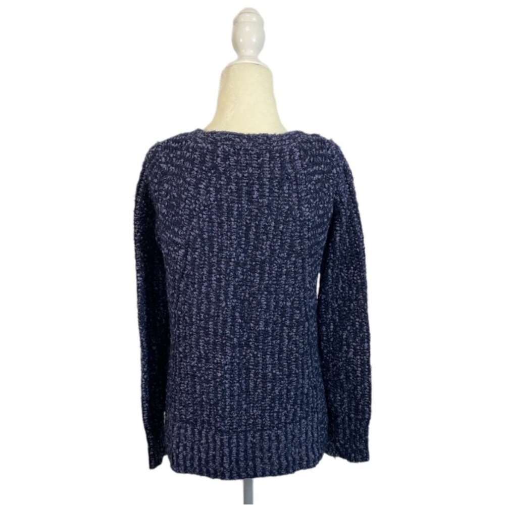 Anthropologie Moth oversized sweater in navy— XXS - Picture 2 of 5